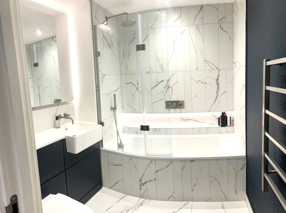New Central 1Br Wstunning View, 5 Min Vauxhall St London Exterior photo